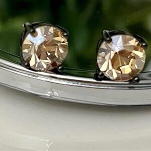 Park Lane Sparkling Glow Impression CZ 3 carat  Earrings NWT